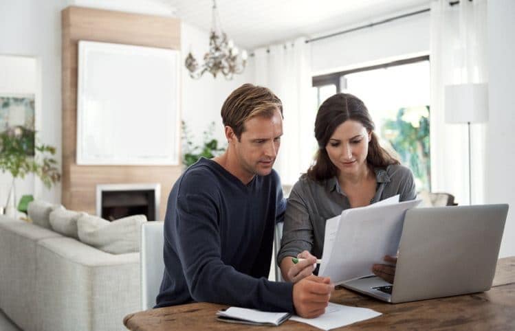 Credit Repair Credit Repair Lawyers of America Couple looking at credit report online